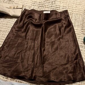 Babaton ( Artizia)Chocolate A-Line Skirt